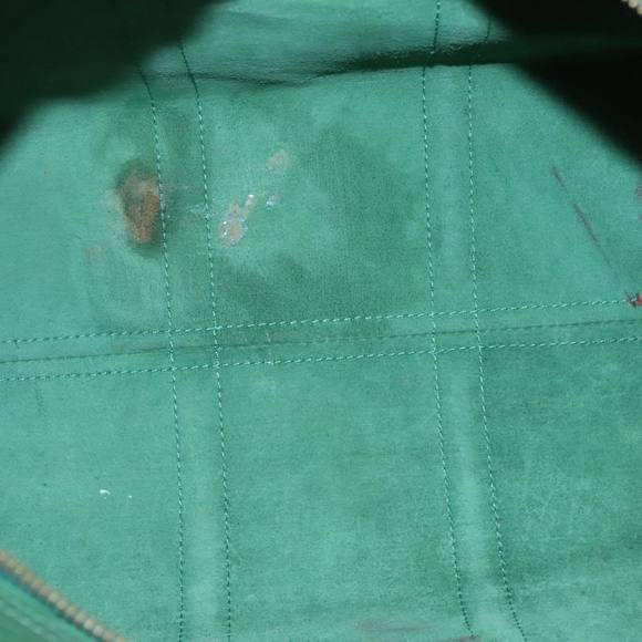 LOUIS VUITTON Epi Keepall 45 Boston Bag Green M42974 LV Auth 94661 - Picture 11 of 16